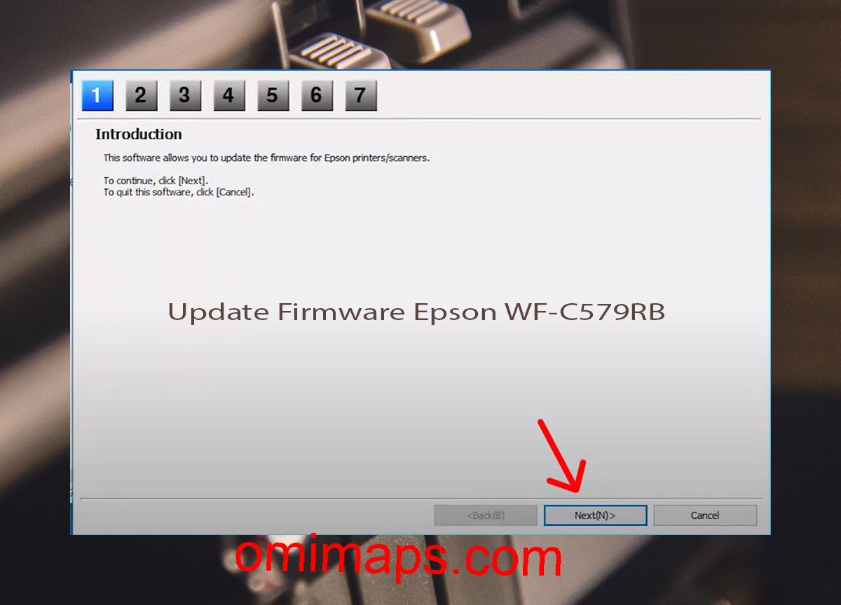 Update Chipless Firmware Epson WF-C579RB 4
