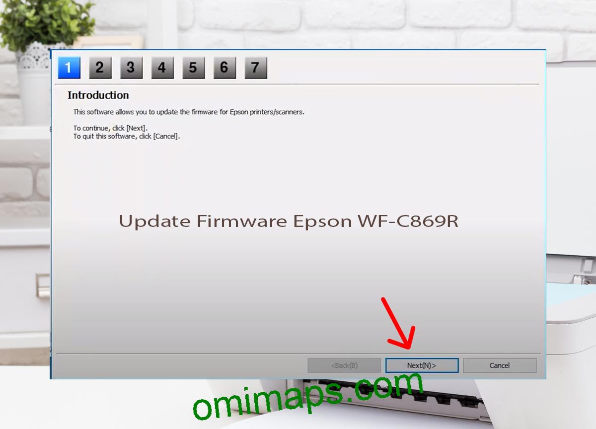 Update Chipless Firmware Epson WF-C869R 4