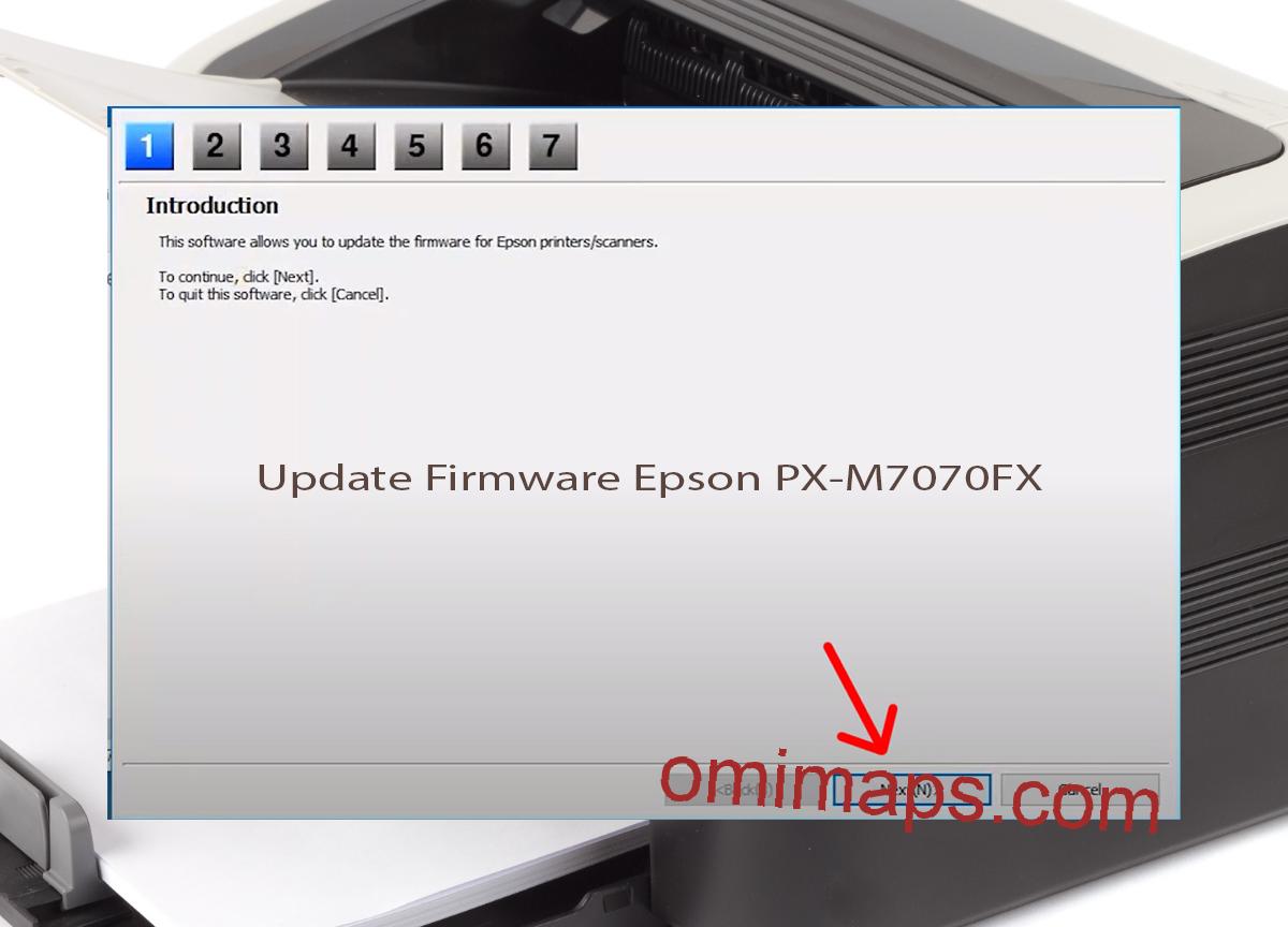 Update Chipless Firmware Epson PX-M7070FX 4