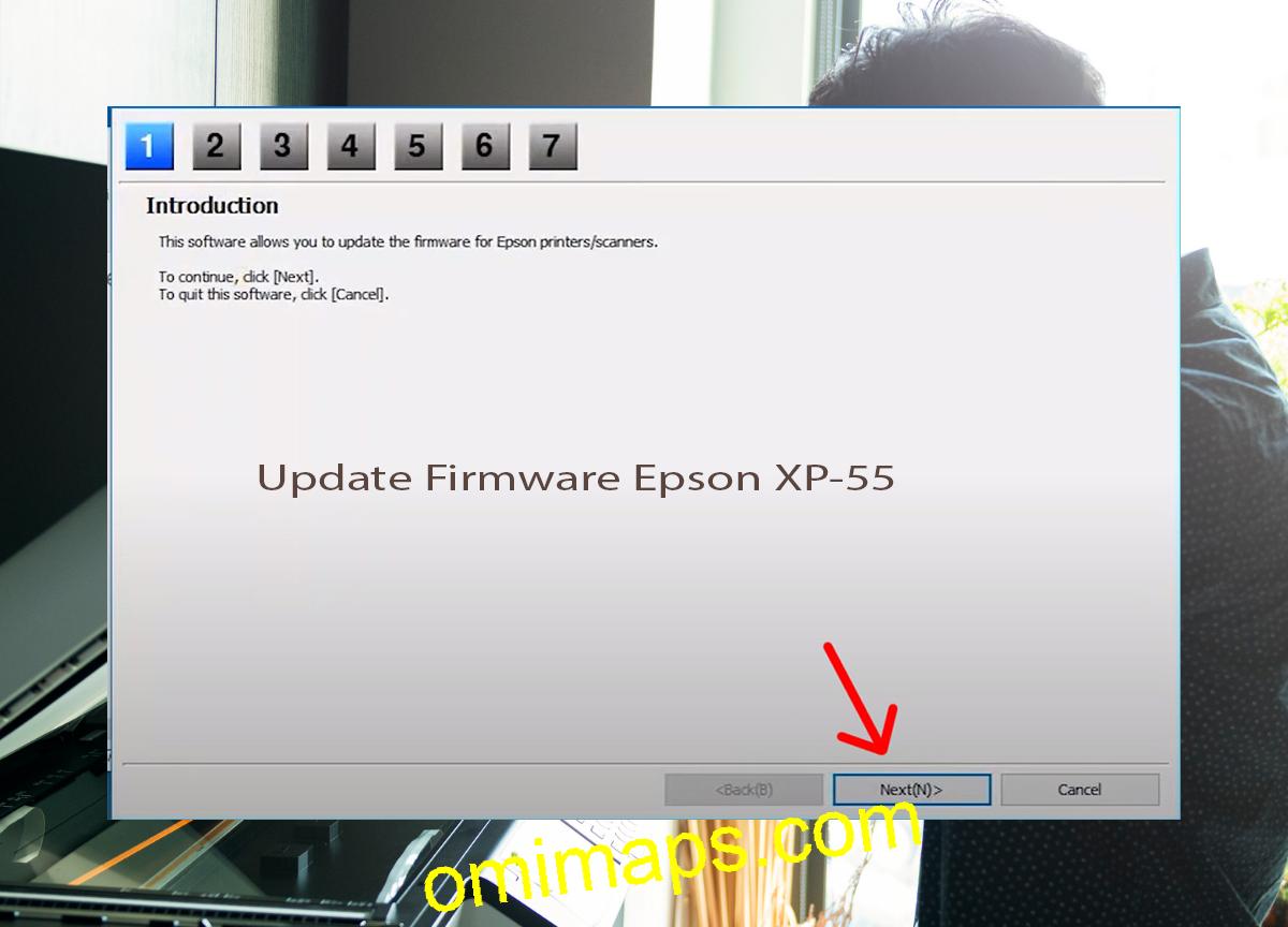Update Chipless Firmware Epson XP-55 4