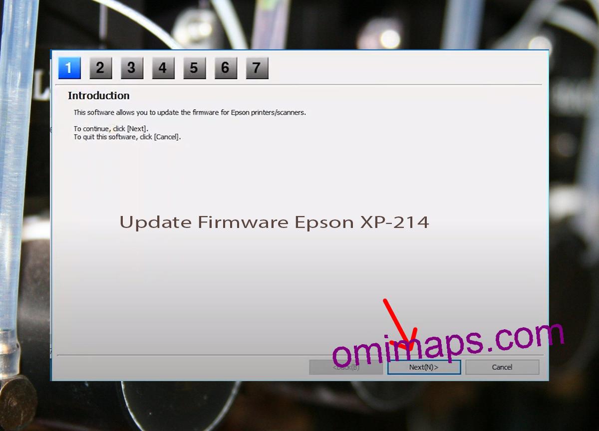 Update Chipless Firmware Epson XP-214 4