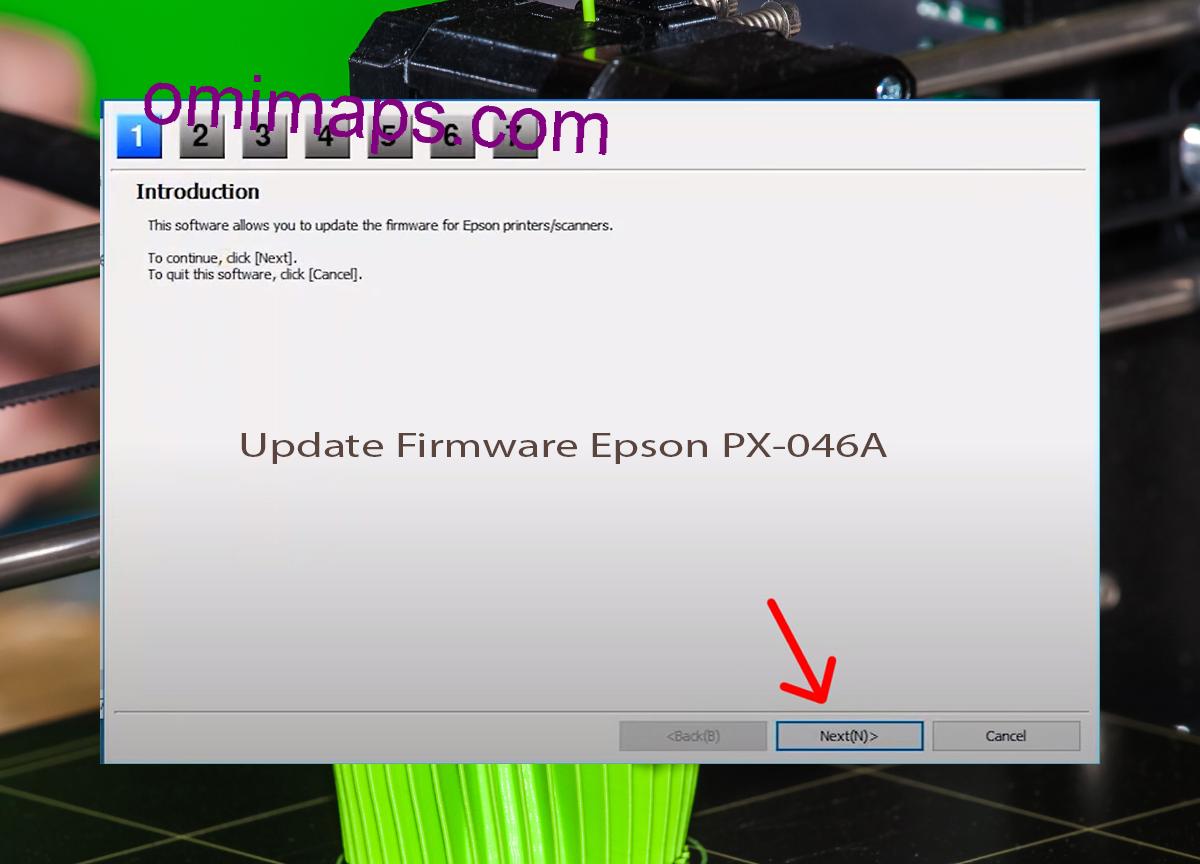 Update Chipless Firmware Epson PX-046A 4