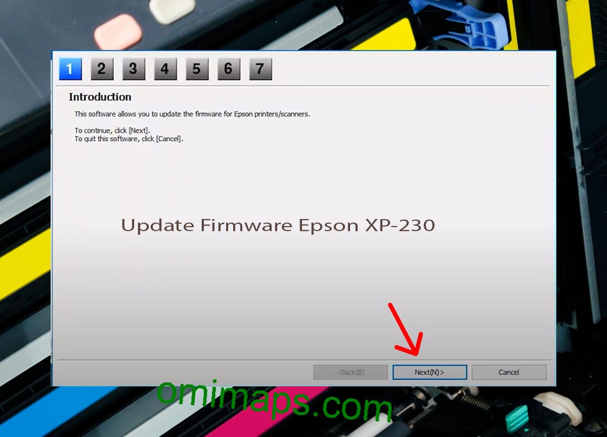 Update Chipless Firmware Epson XP-230 4