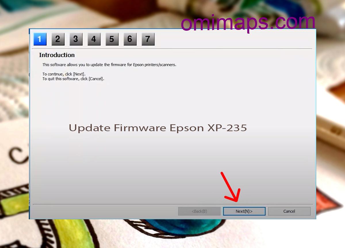 Update Chipless Firmware Epson XP-235 4