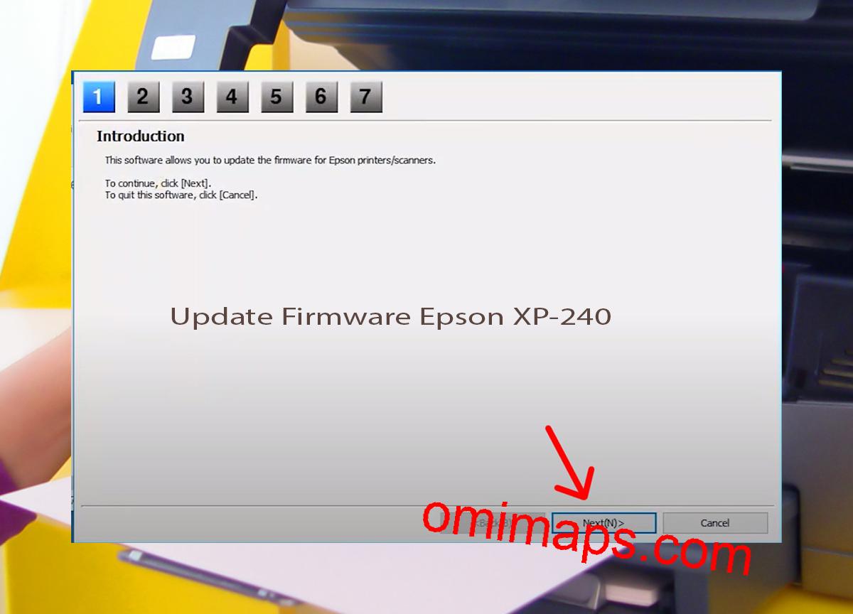 Update Chipless Firmware Epson XP-240 4