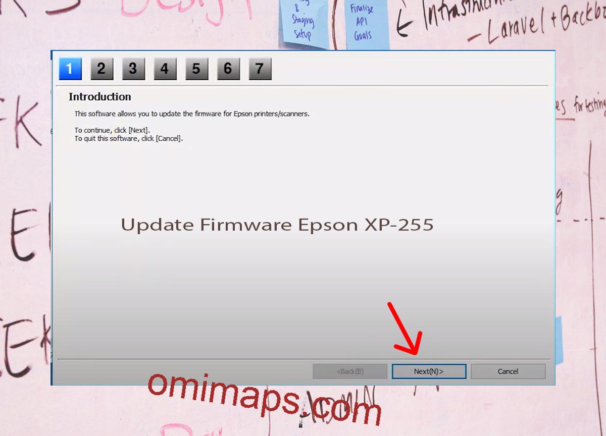 Update Chipless Firmware Epson XP-255 4