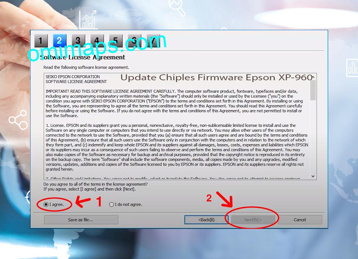 Update Chipless Firmware Epson XP-960 5