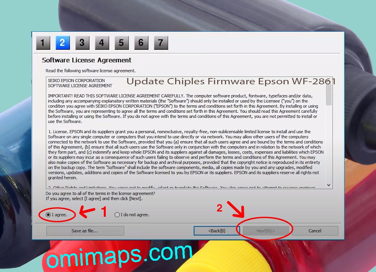 Update Chipless Firmware Epson WF-2861 5