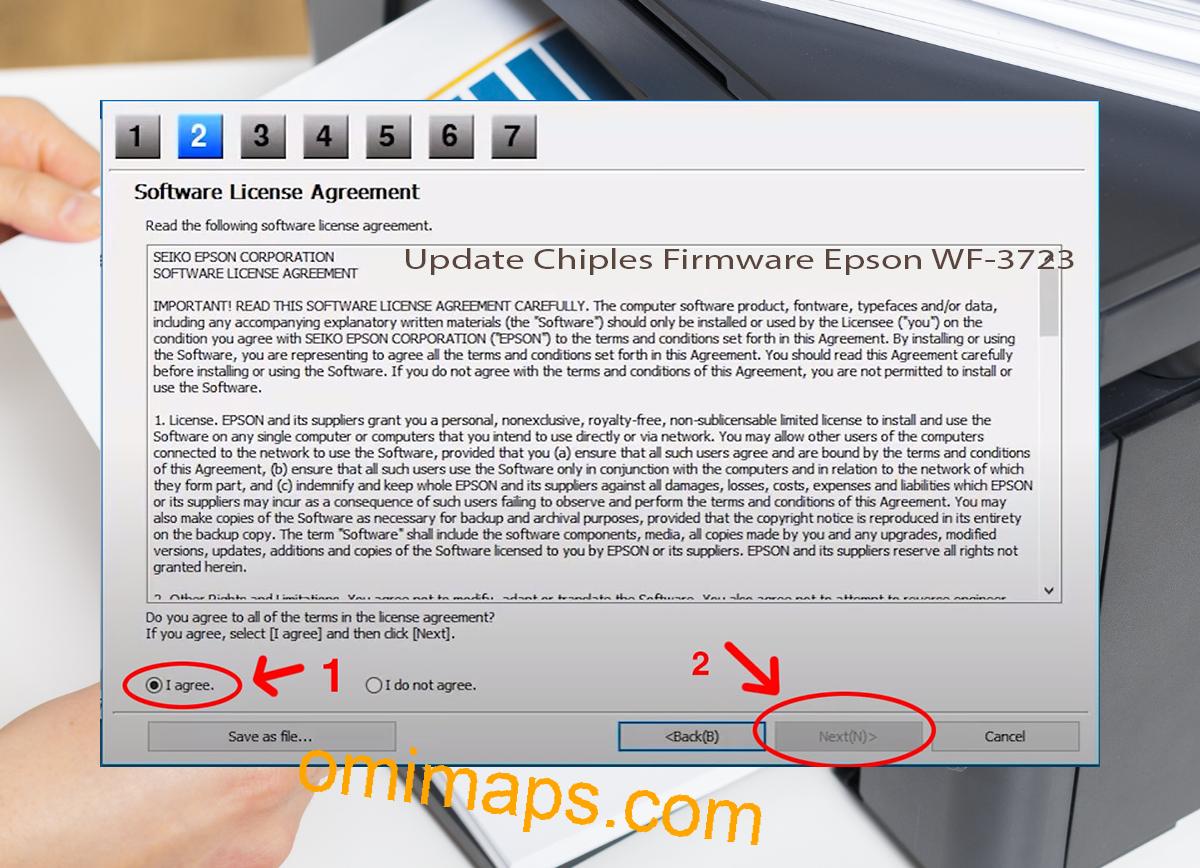 Update Chipless Firmware Epson WF-3723 5
