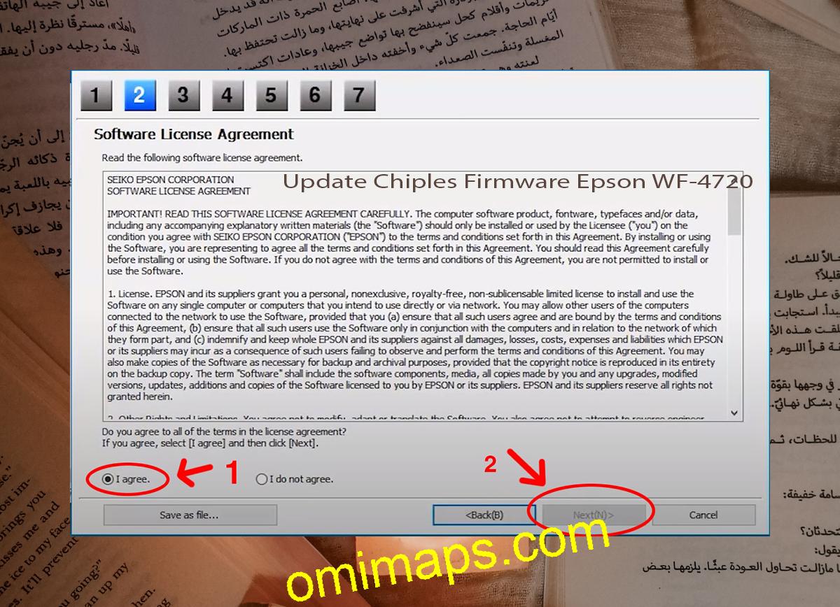 Update Chipless Firmware Epson WF-4720 5