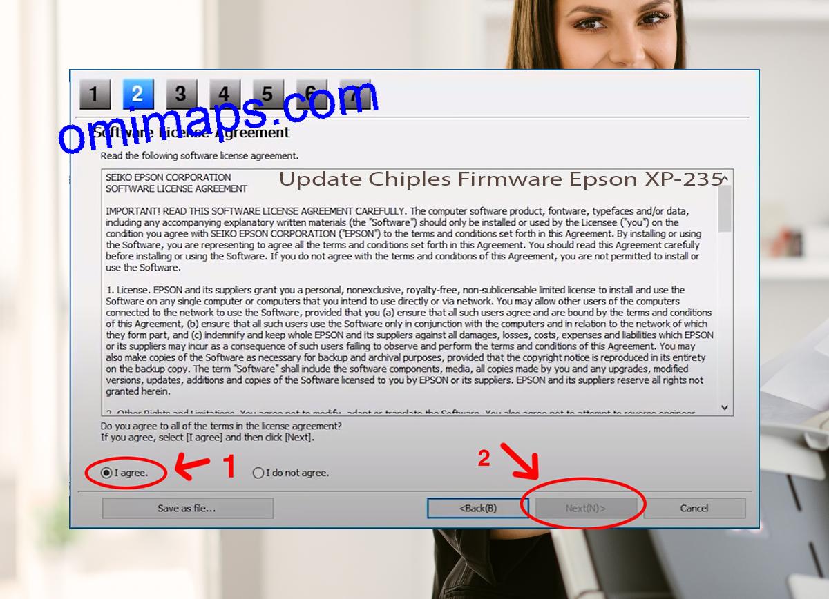Update Chipless Firmware Epson XP-235 5