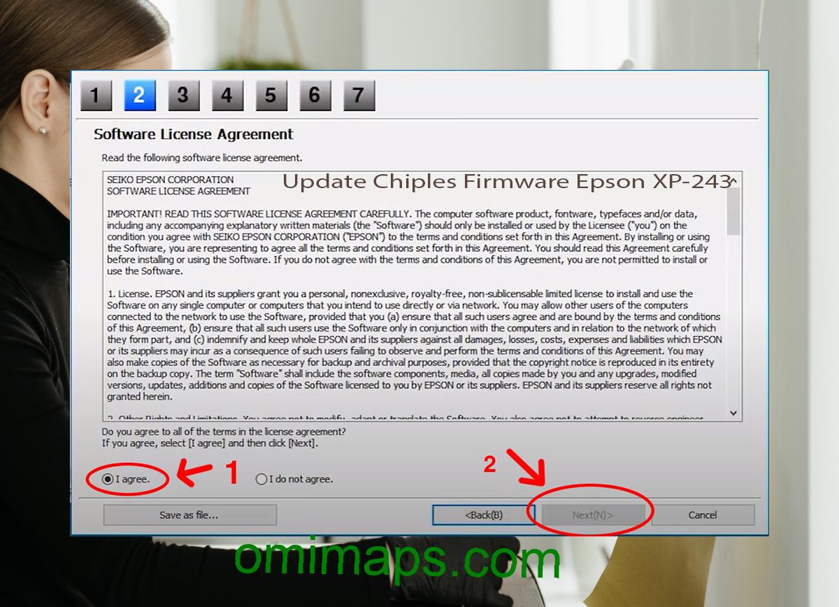 Update Chipless Firmware Epson XP-243 5