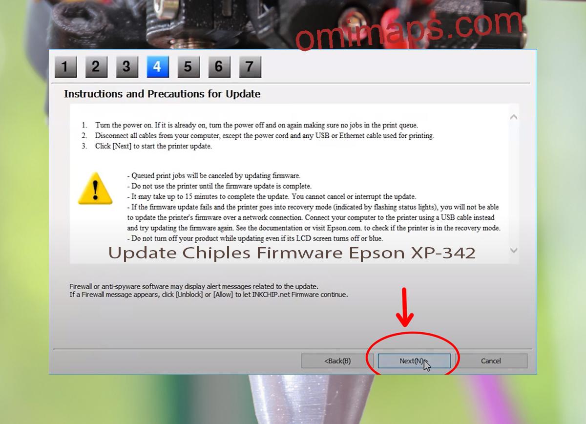 Update Chipless Firmware Epson XP-342 6