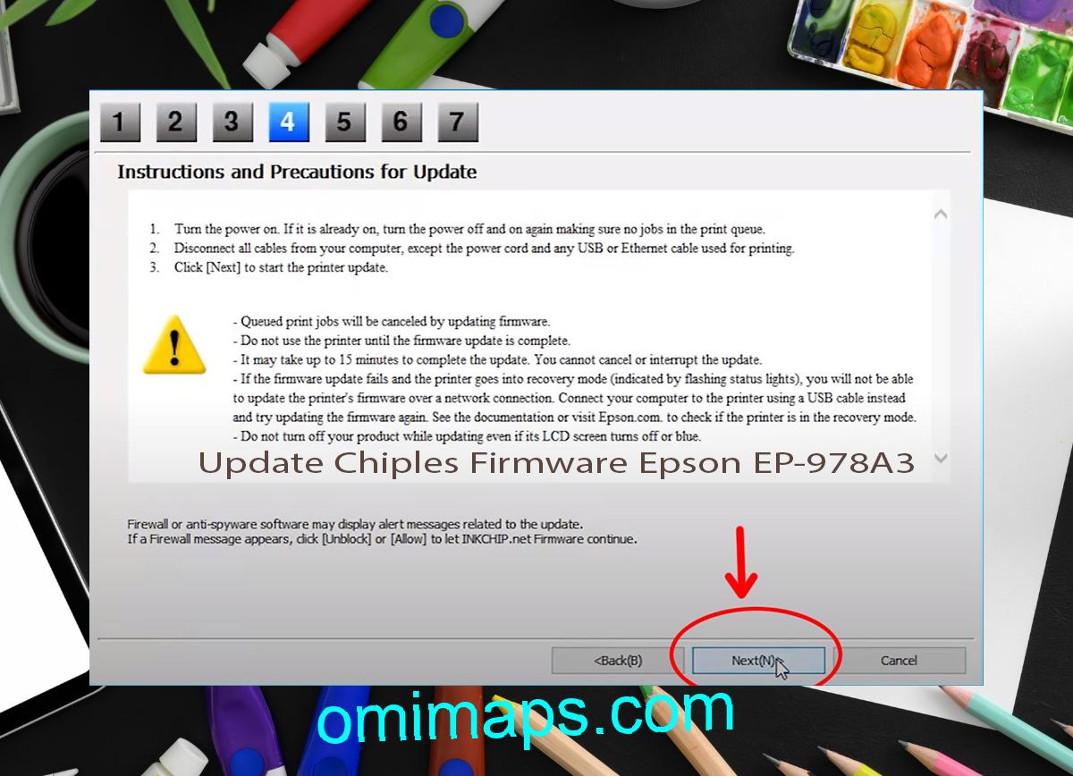 Update Chipless Firmware Epson EP-978A3 6