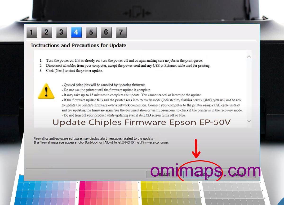 Update Chipless Firmware Epson EP-50V 6