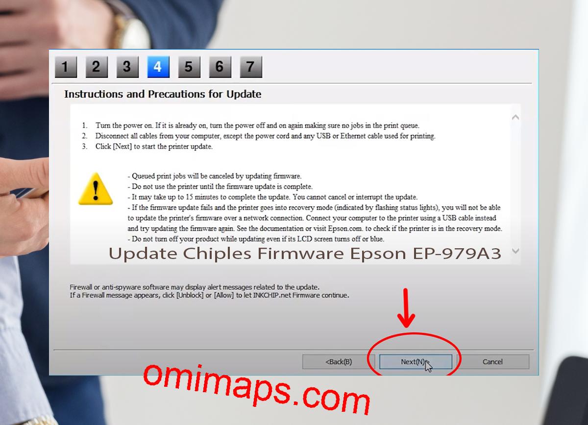 Update Chipless Firmware Epson EP-979A3 6