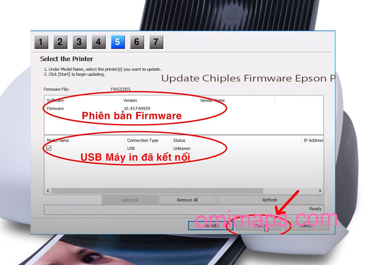 Update Chipless Firmware Epson P600 7