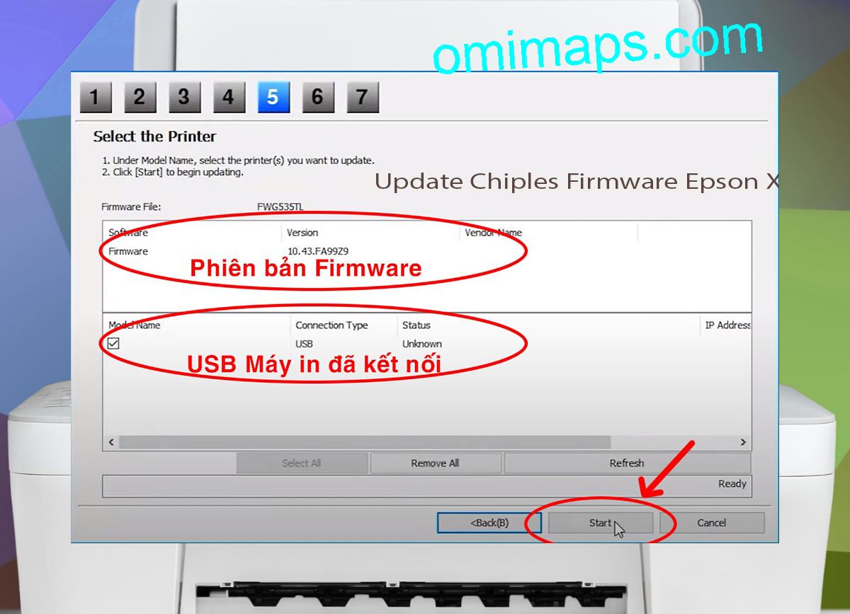 Update Chipless Firmware Epson XP-343 7