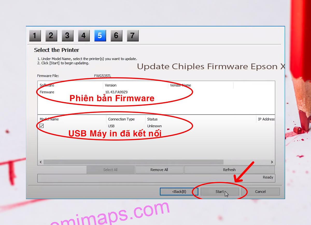 Update Chipless Firmware Epson XP-431 7