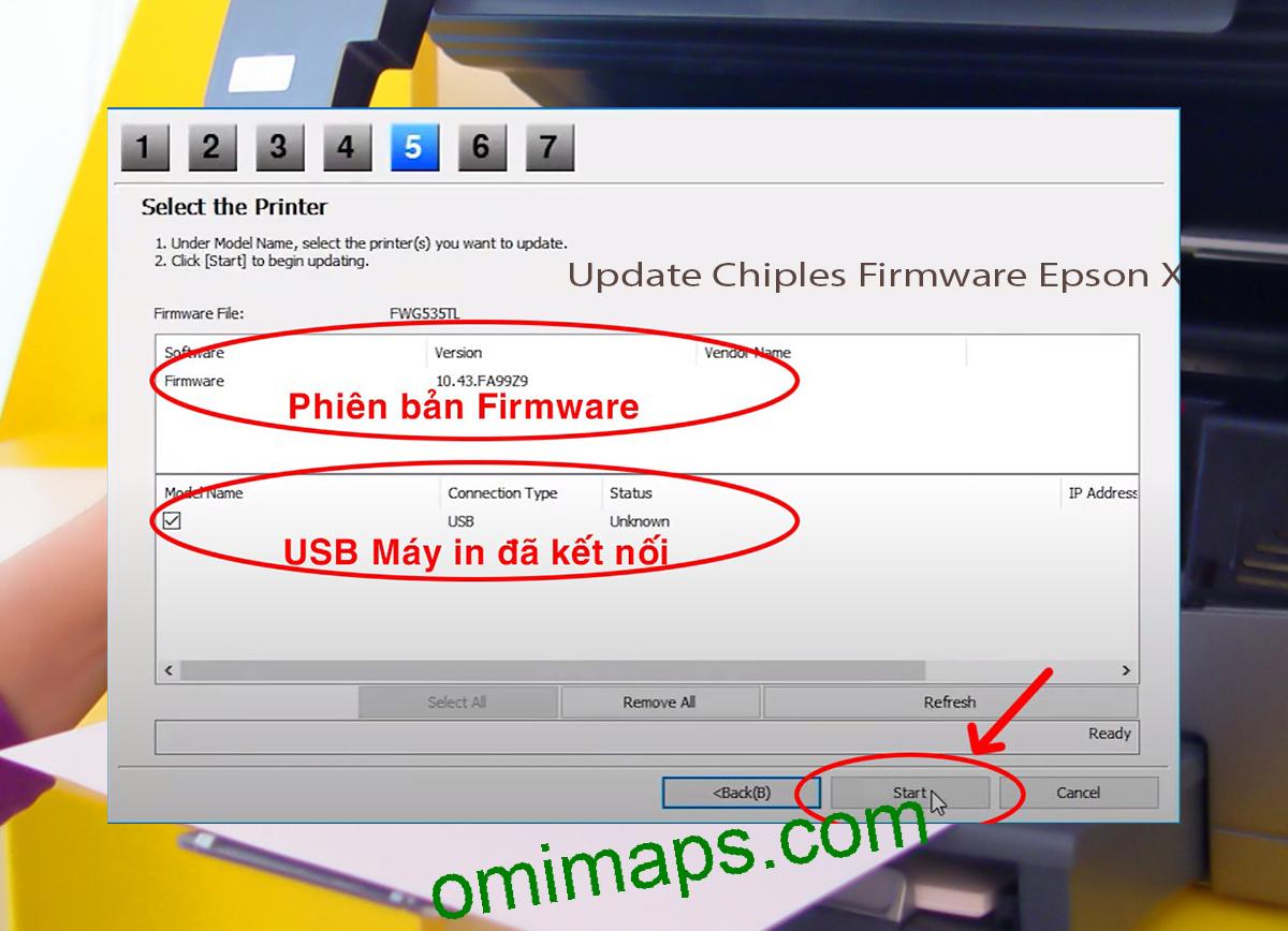 Update Chipless Firmware Epson XP-440 7