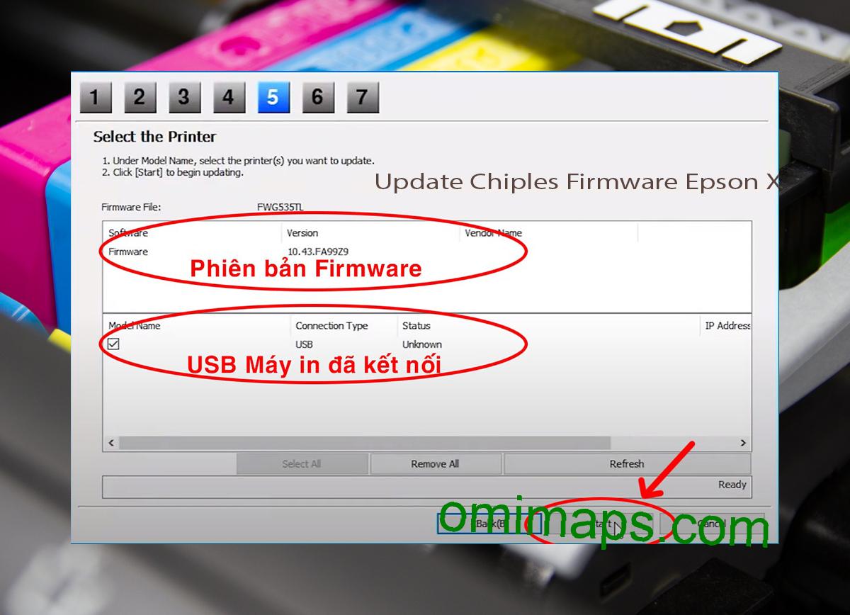 Update Chipless Firmware Epson XP-630 7