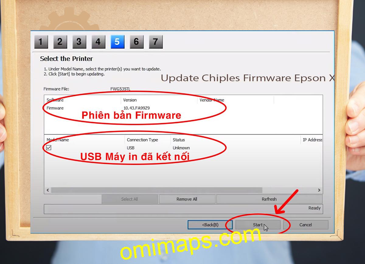 Update Chipless Firmware Epson XP-760 7