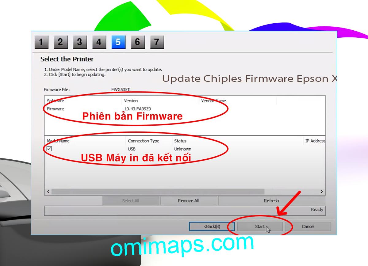 Update Chipless Firmware Epson XP-830 7