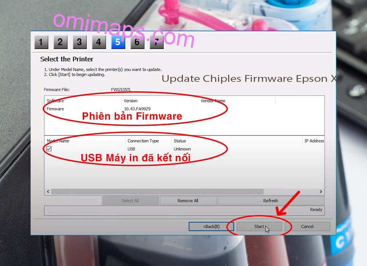 Update Chipless Firmware Epson XP-2100 7