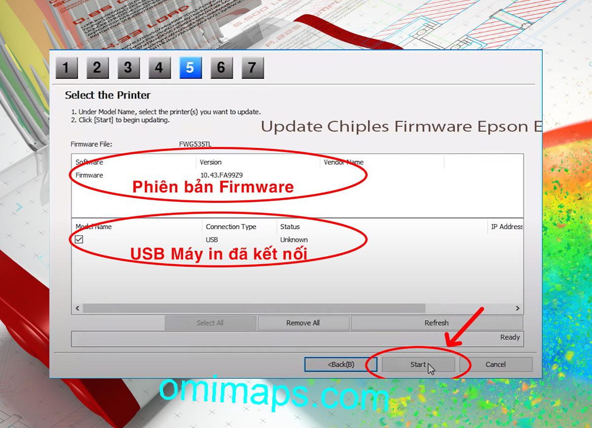 Update Chipless Firmware Epson EW-052A 7