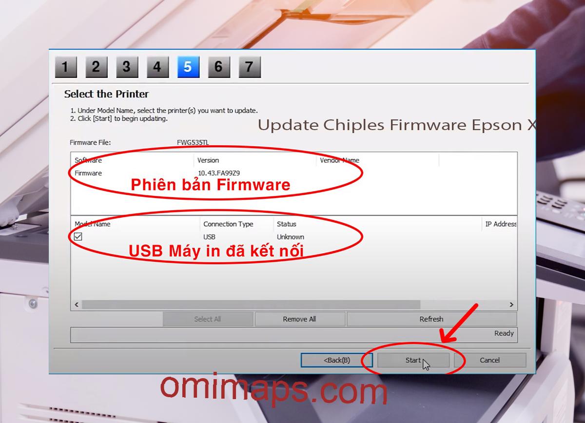 Update Chipless Firmware Epson XP-3105 7