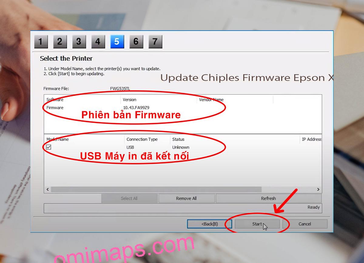 Update Chipless Firmware Epson XP-4100 7