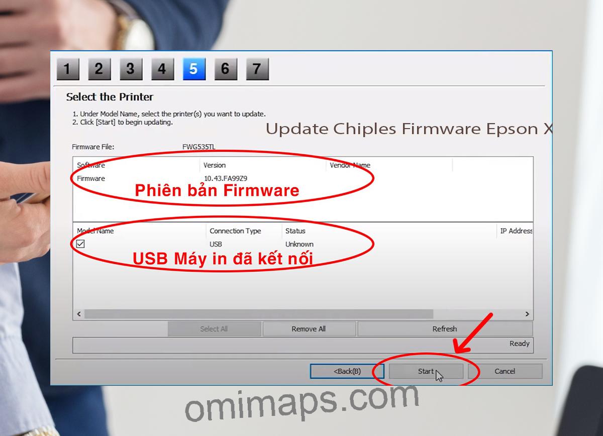 Update Chipless Firmware Epson XP-4150 7