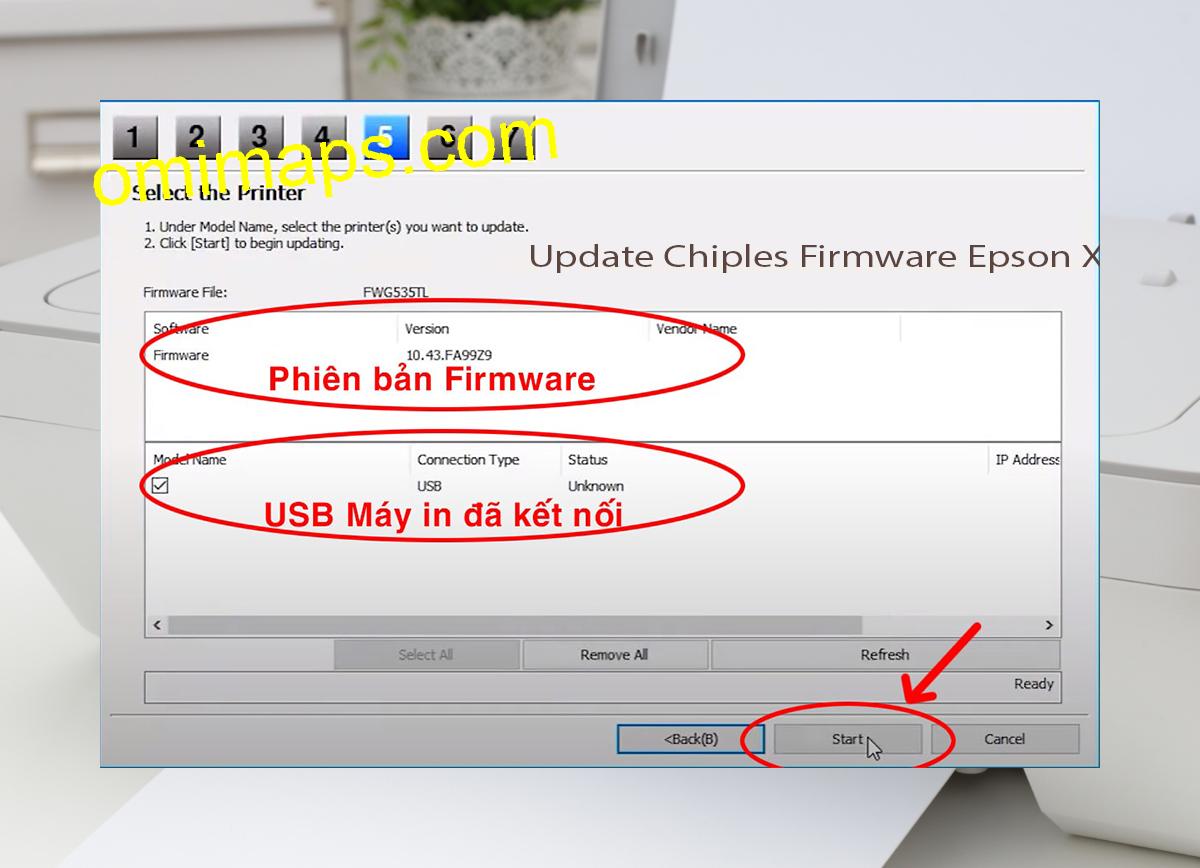 Update Chipless Firmware Epson XP-8500 7