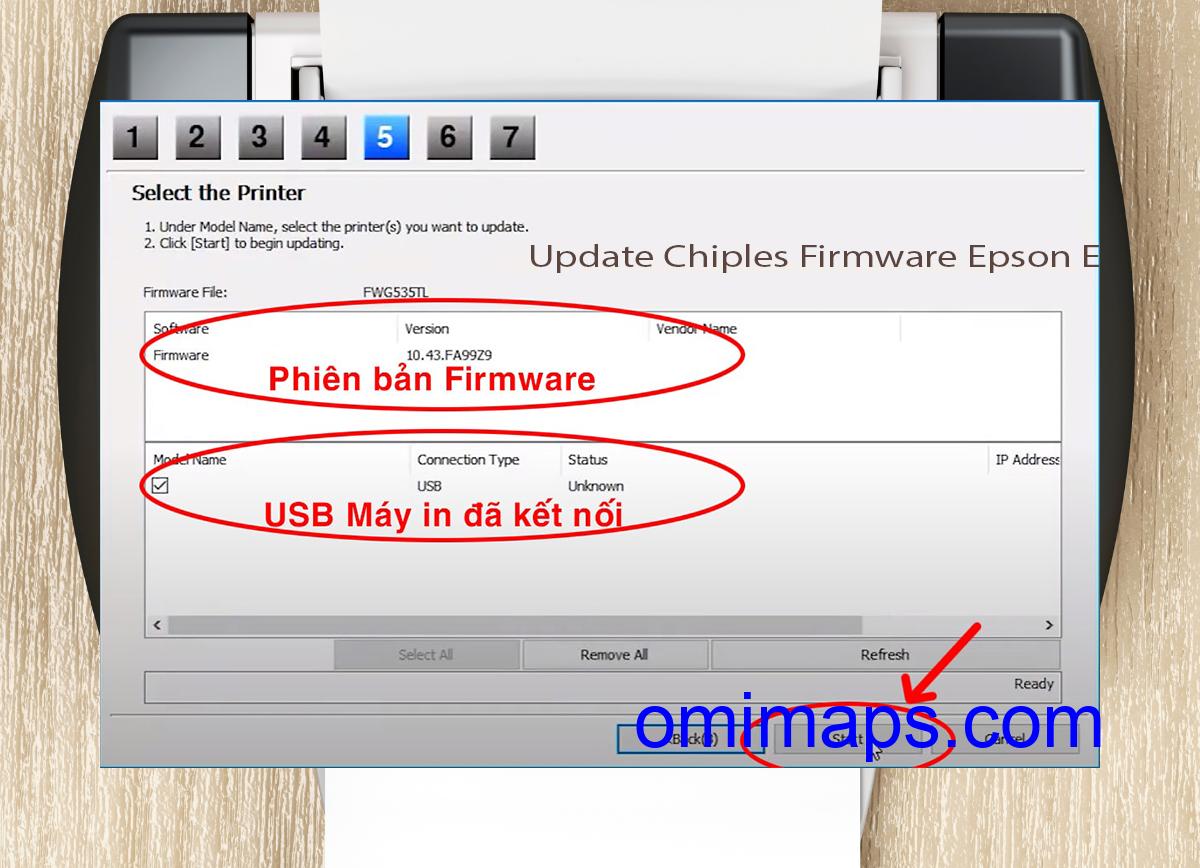 Update Chipless Firmware Epson EP-808A 7