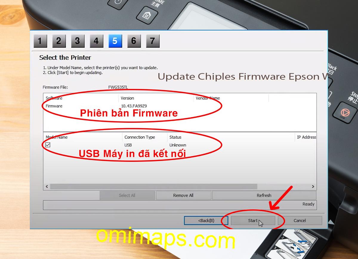 Update Chipless Firmware Epson WF-2631 7