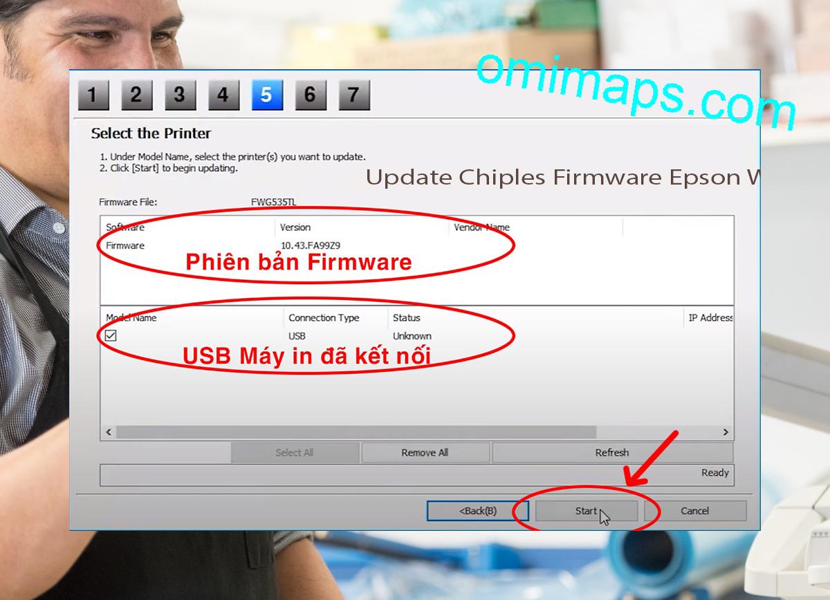 Update Chipless Firmware Epson WF-2635 7