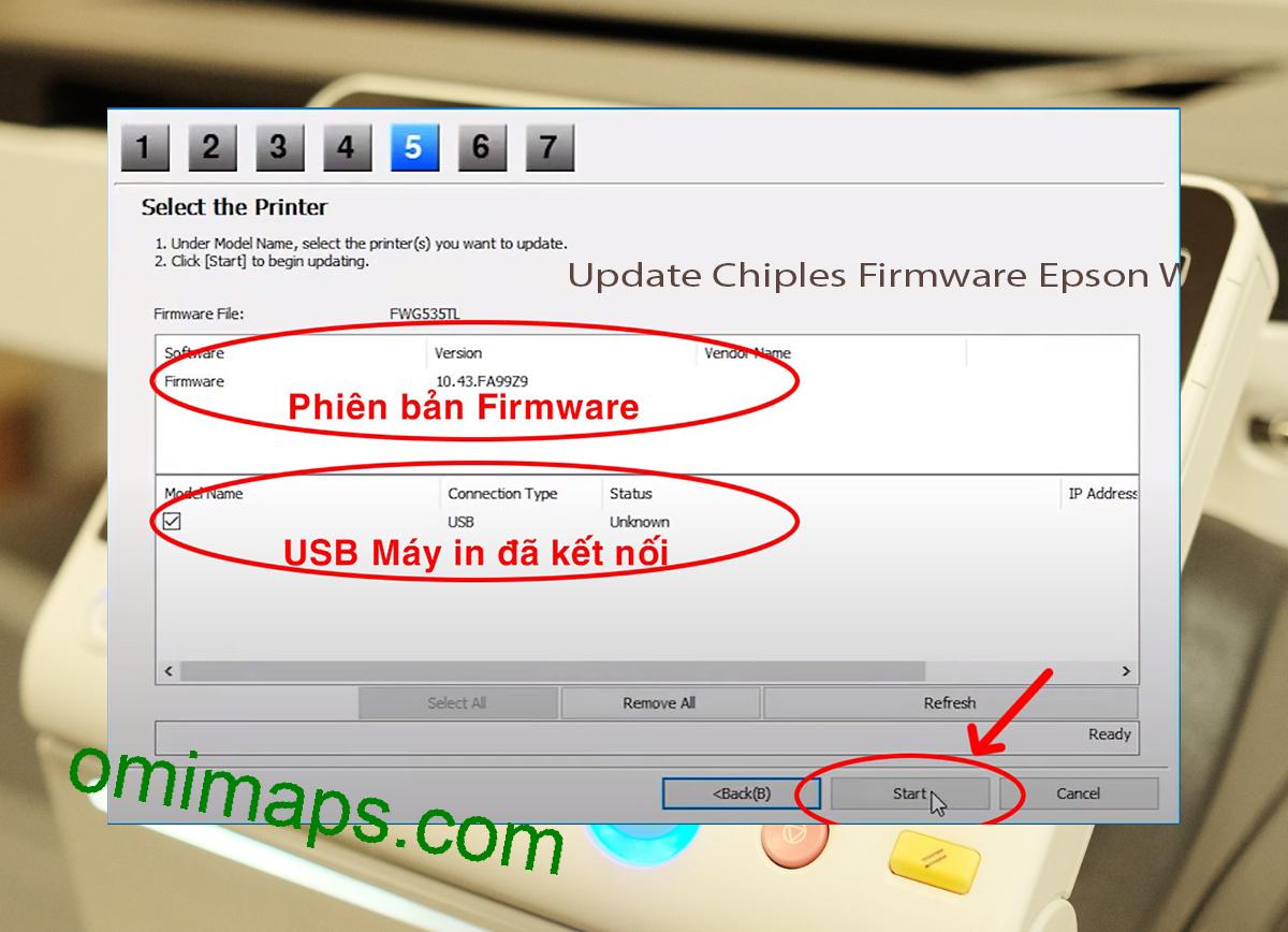 Update Chipless Firmware Epson WF-2650 7