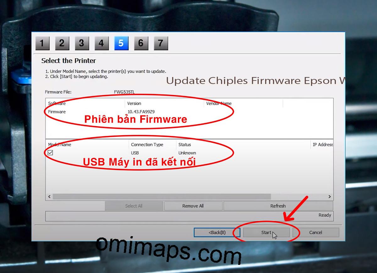 Update Chipless Firmware Epson WF-2830 7