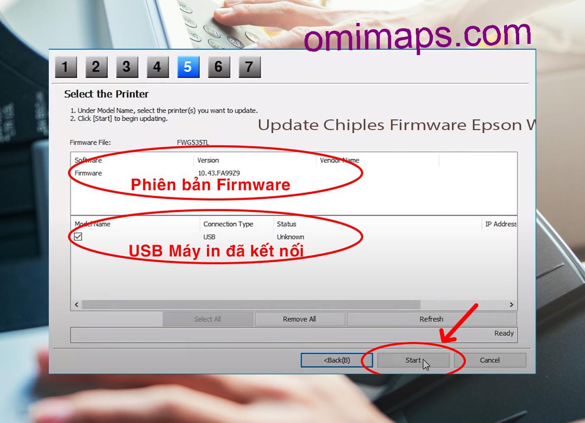 Update Chipless Firmware Epson WF-3725 7
