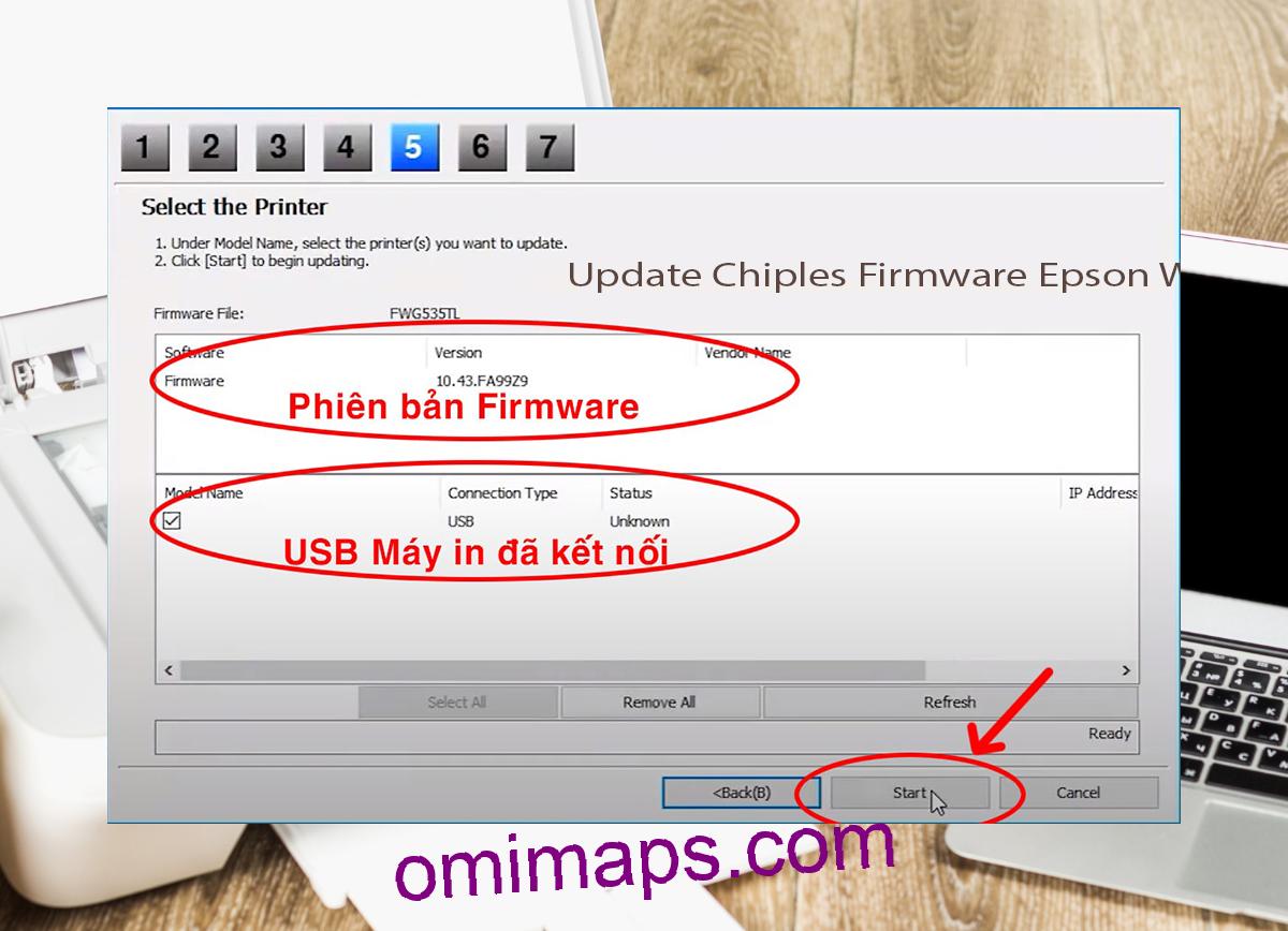 Update Chipless Firmware Epson WF-3733 7