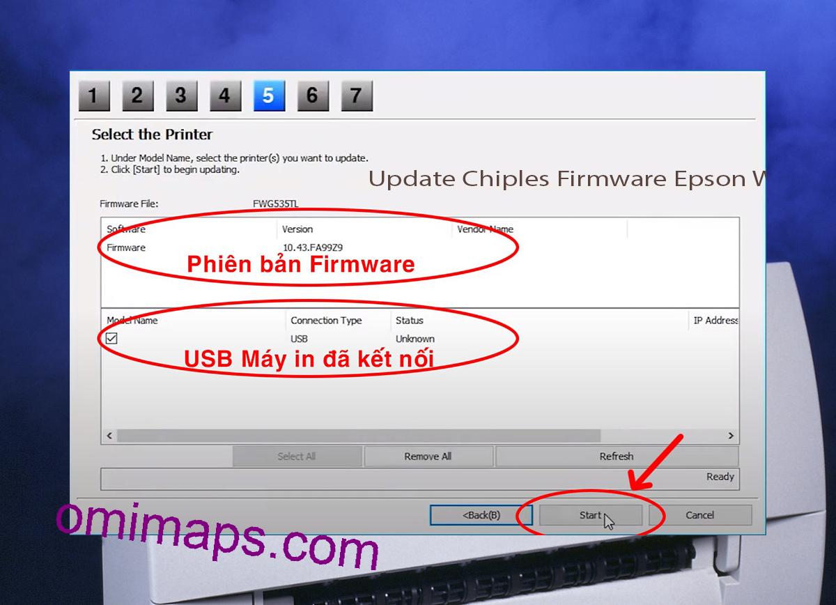 Update Chipless Firmware Epson WF-5620 7