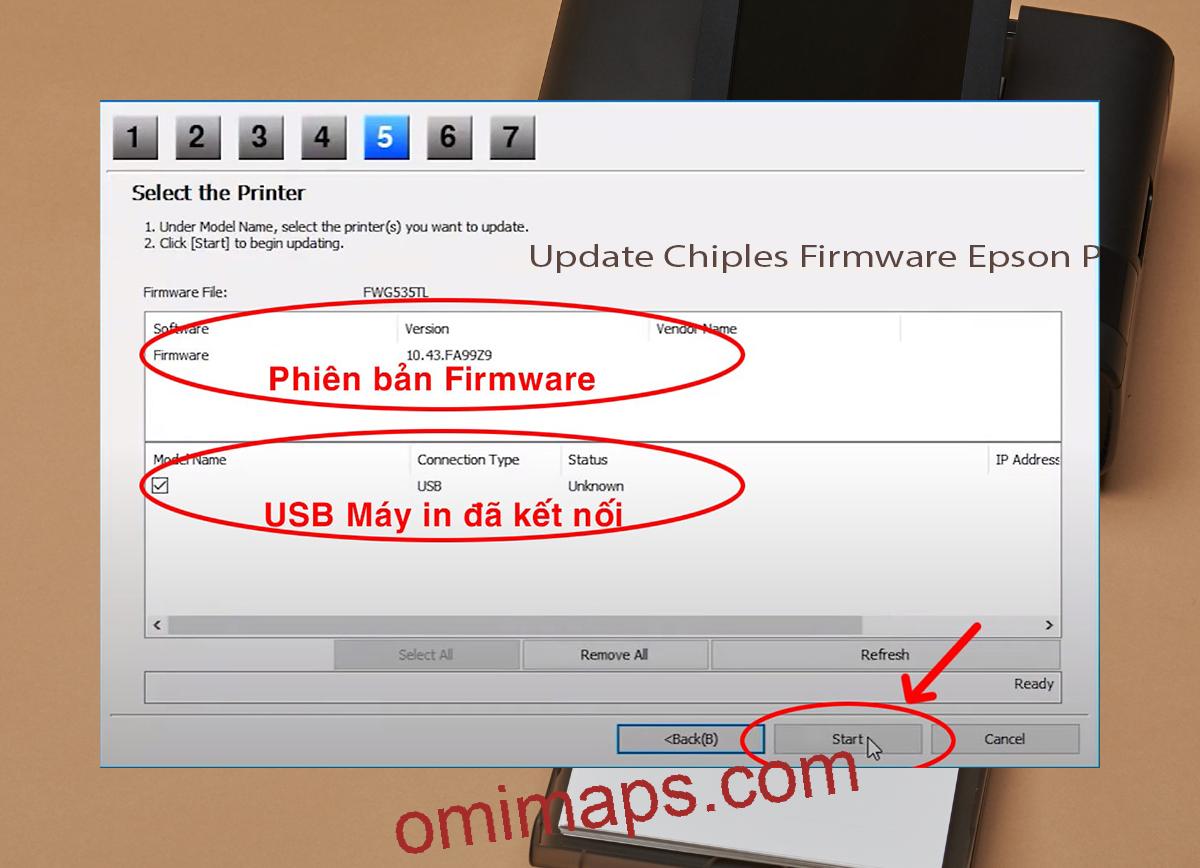 Update Chipless Firmware Epson PX-M5080F 7