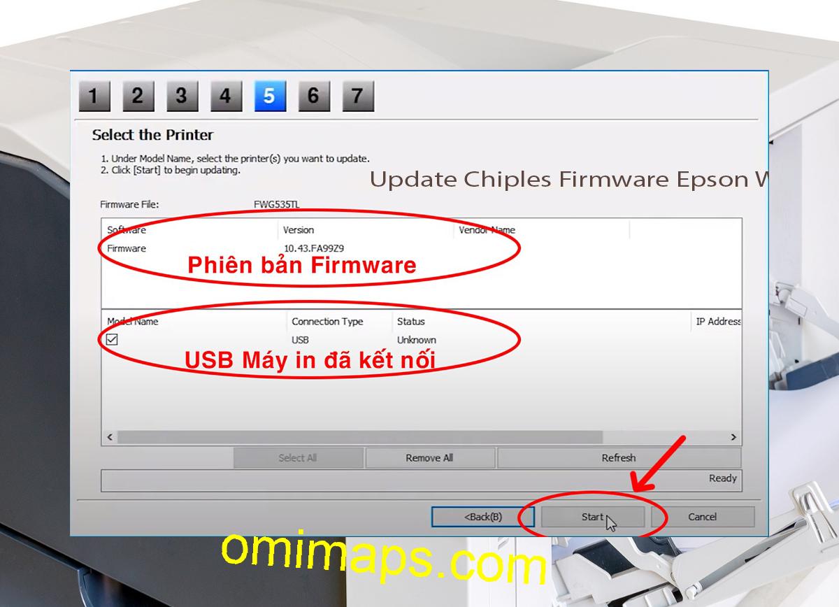 Update Chipless Firmware Epson WF-C5710 7