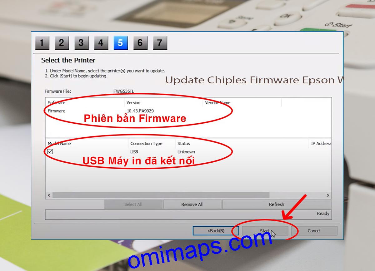 Update Chipless Firmware Epson WF-C579RB 7