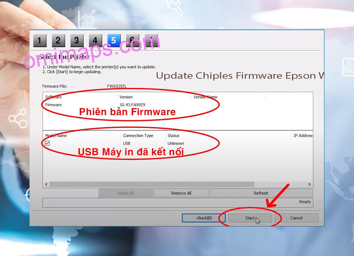 Update Chipless Firmware Epson WF-M5799 7