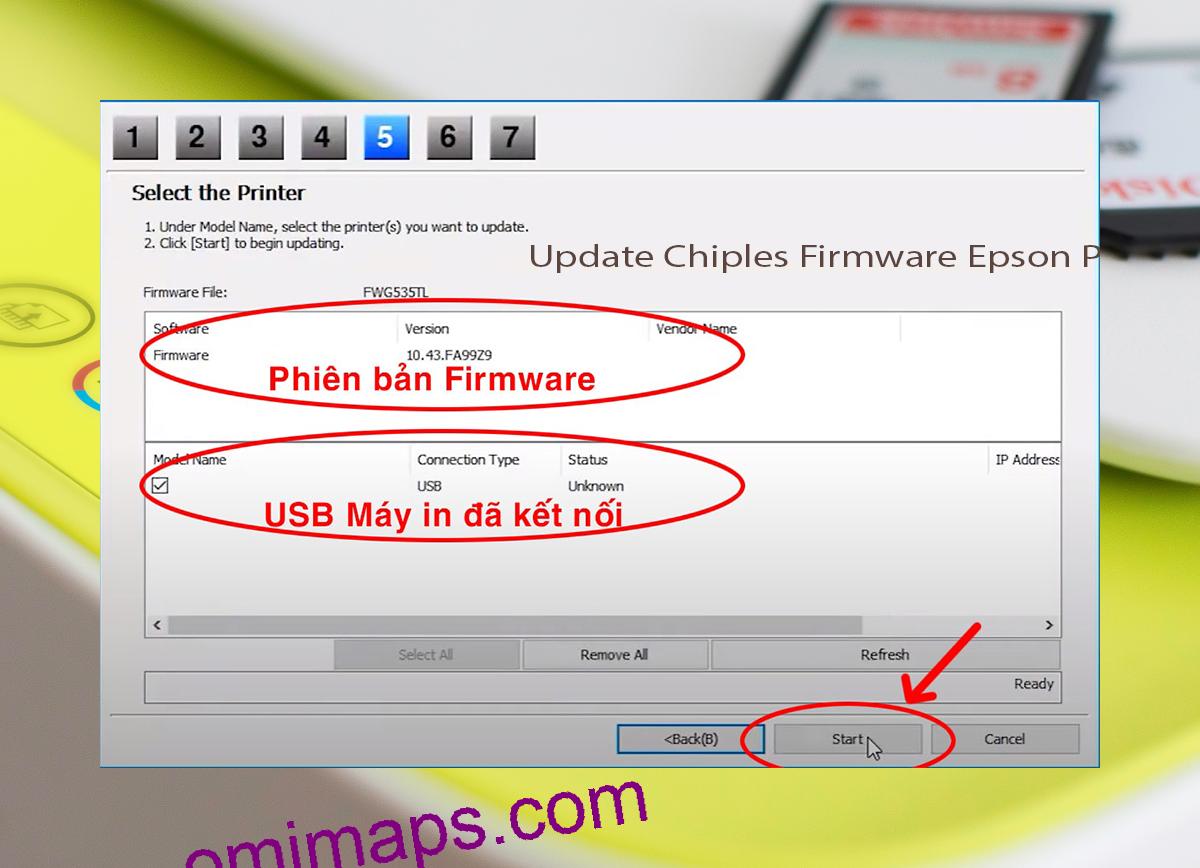 Update Chipless Firmware Epson P408 7