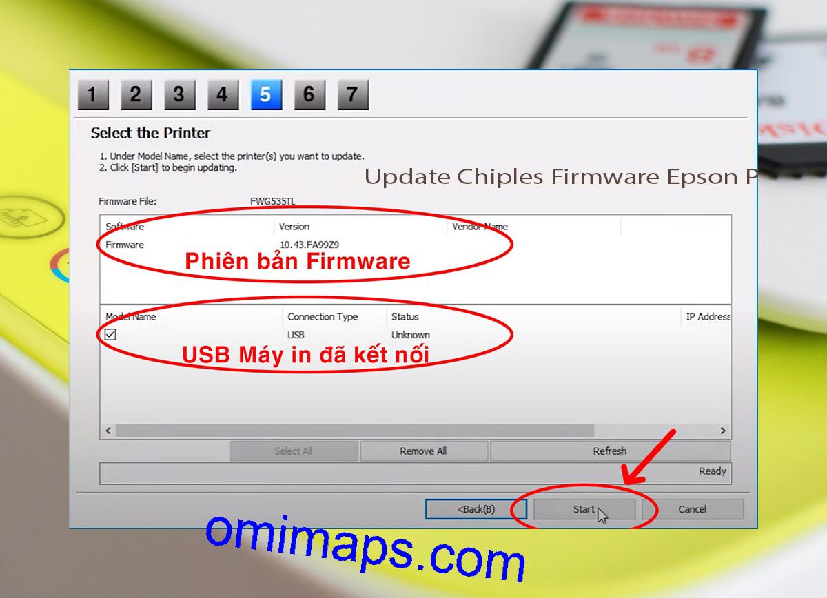 Update Chipless Firmware Epson PX-049A 7