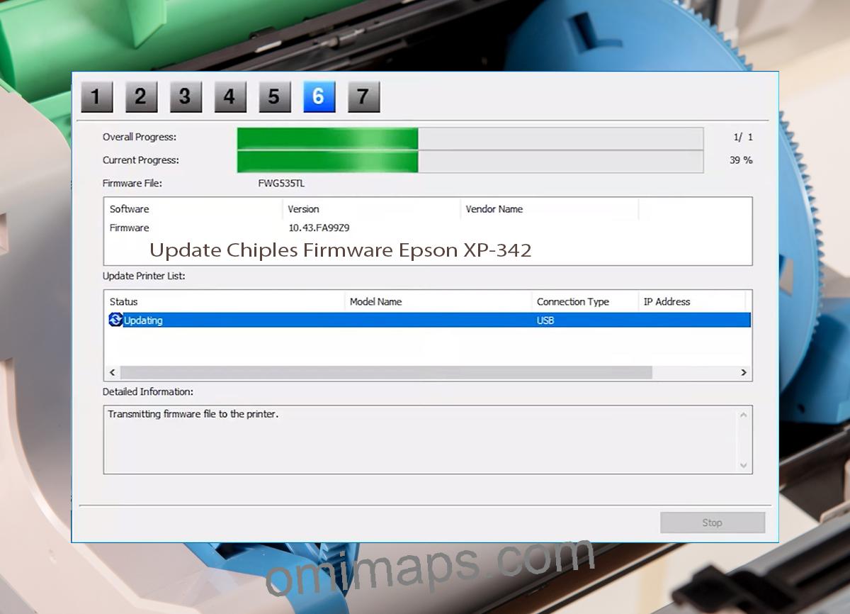 Update Chipless Firmware Epson XP-342 9
