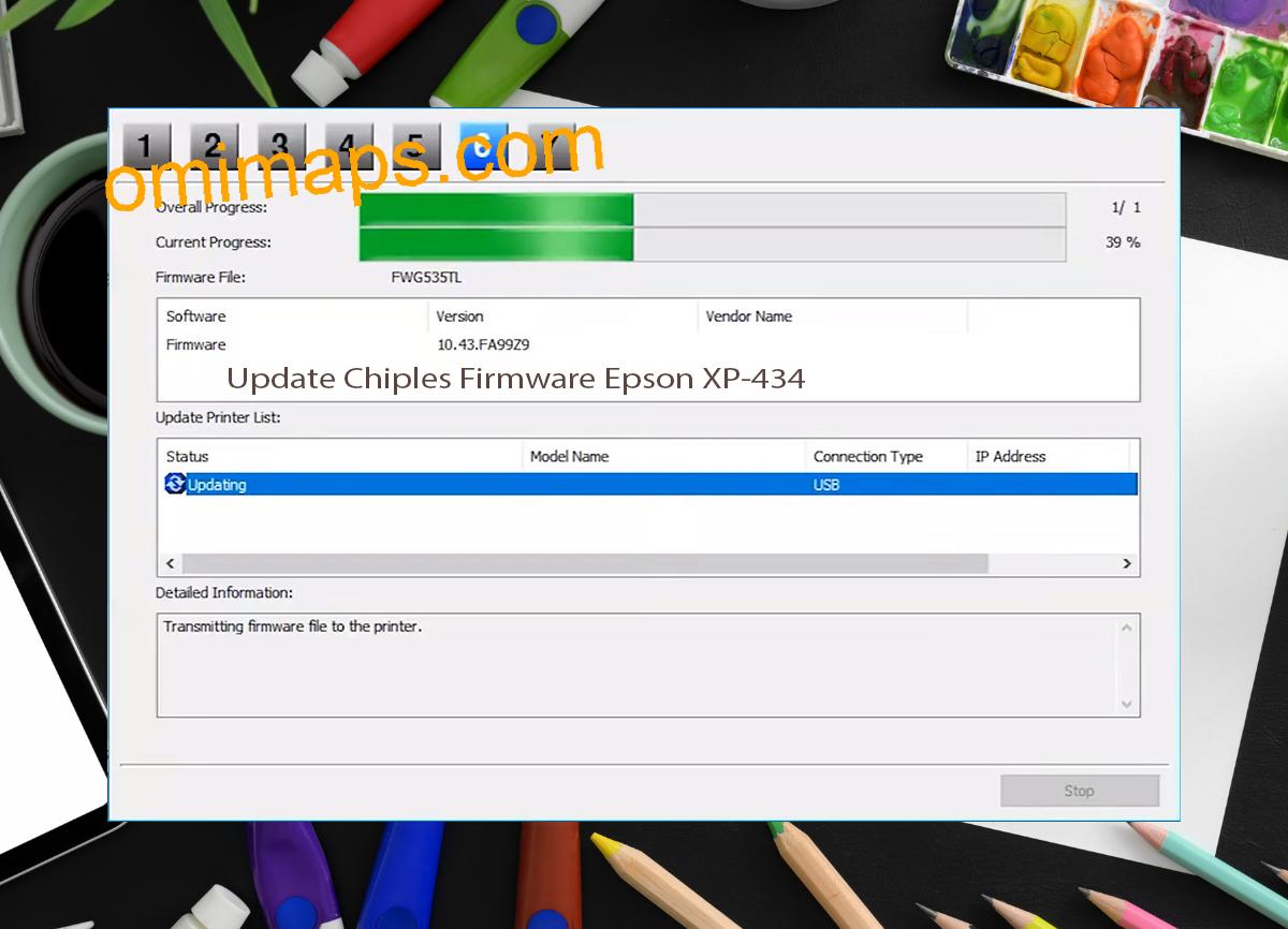 Update Chipless Firmware Epson XP-434 9