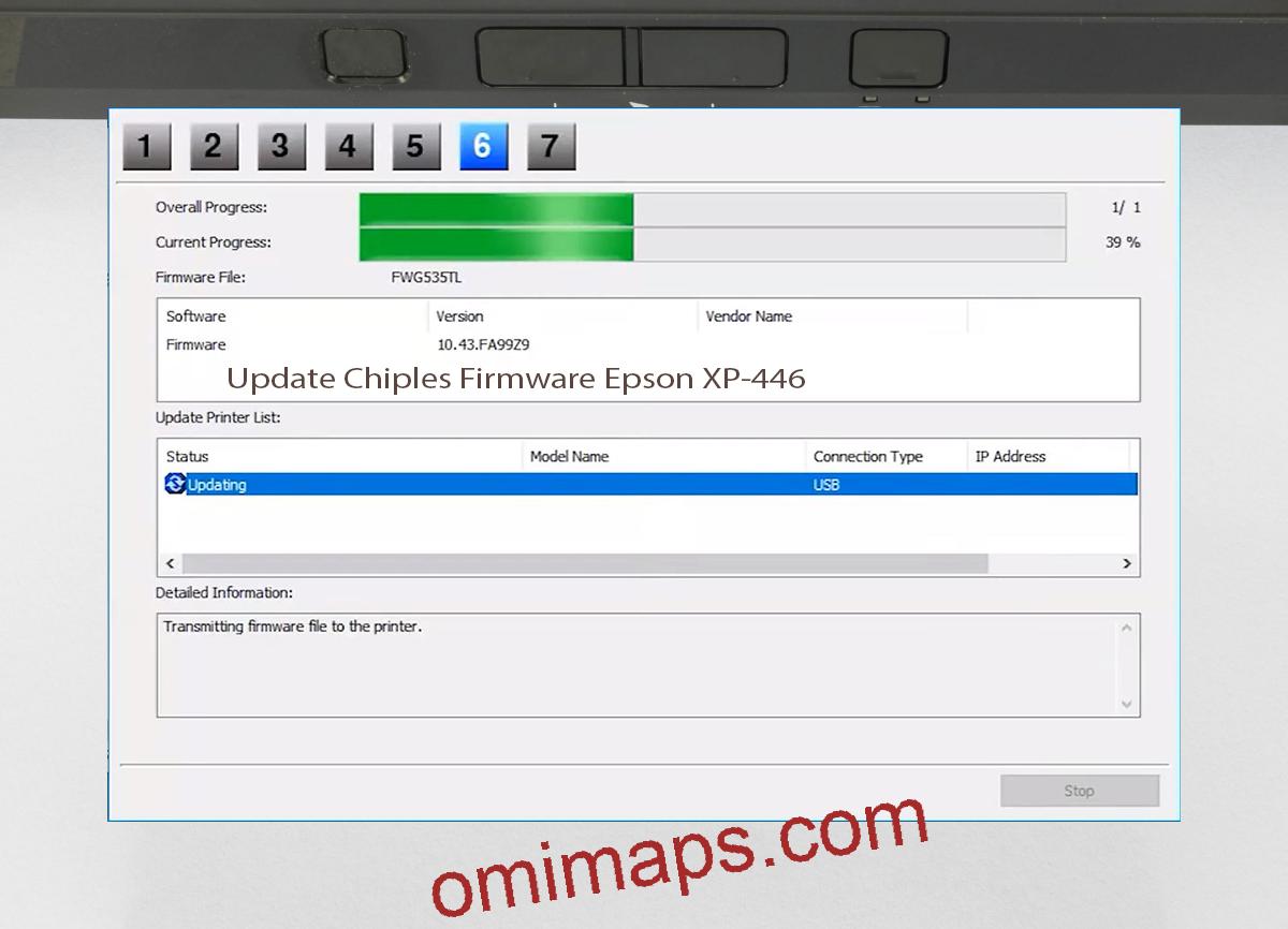 Update Chipless Firmware Epson XP-446 9